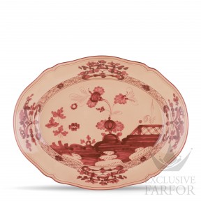 003RG00 FVS130010385G00123800  Oriente Italiano Vermiglio Блюдо овальное 38,5см
