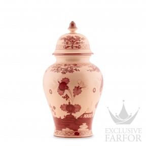 016RG02 FA5356010380G00123800  Oriente Italiano Vermiglio Ваза с крышкой 38,3см