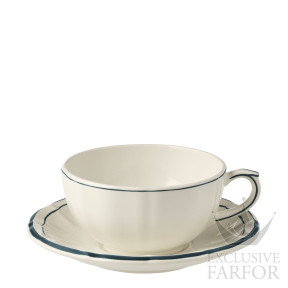 18322PTA26 Gien Filet Acapulco Чашка для завтрака с блюдцем 0,3л, 2шт.