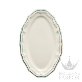 1836COV622 Gien Filet Céladon Блюдо овальное 41см