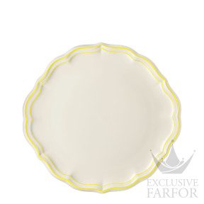 1833BPGA22 Gien Filet Citron Блюдо для пирога круглое 32см