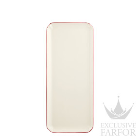 1839CPCA48 Gien Filet Corail Блюдо для пирога 36х15,5см