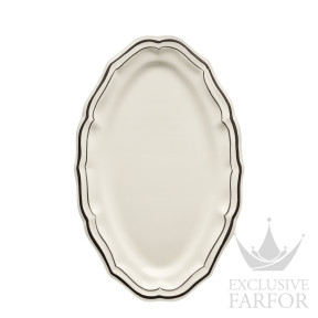 1829COV622 Gien Filet Manganese Блюдо овальное 41см