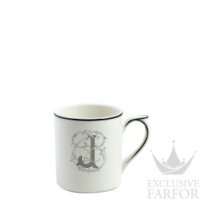 2029CMFJ48 Gien Filet Manganese Monogramme Кружка "J" 0,25л