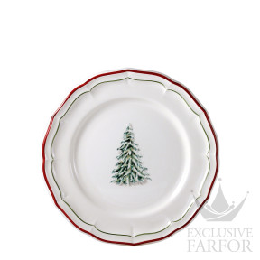 1731AEUS22 Gien Filet Noel Тарелка главная 26см