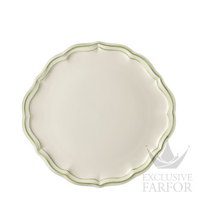 1645BPGA22 Gien Filet Vert Блюдо для пирога круглое 32см
