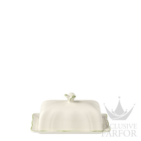 1645CBEU22 Gien Filet Vert Масленка 17,8х13,5см