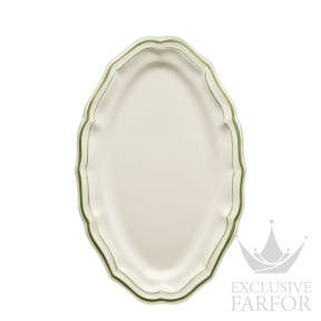 1645COV622 Gien Filet Vert Блюдо овальное 41см