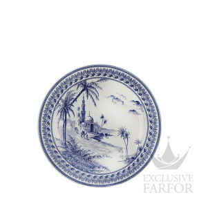 1849ADE650 Gien Les Depareillees Bleu Тарелка закусочная 22см