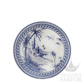 1849AEX650 Gien Les Depareillees Bleu Тарелка главная 27,4см