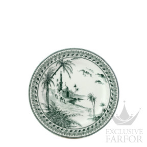 1841ADE650 Gien Les Depareillees Vert Тарелка закусочная 22см