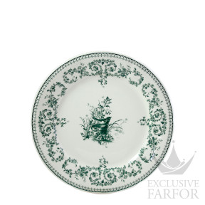 1841AME326 Gien Les Depareillees Vert Тарелка главная 27,3см