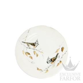 1854ADE226 Gien Les Oiseaux De La Foret Тарелка закусочная 23,2см