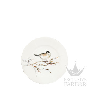 1854ALU426 Gien Les Oiseaux De La Foret Тарелка десертная 16,3см