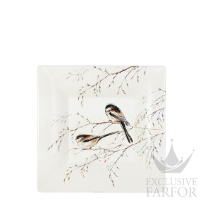 1854C1XL01 Gien Les Oiseaux De La Foret Чаша квадратная 22см
