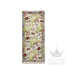 1643CPCA01 Gien Millefleurs Блюдо для пирога 36х15,5см