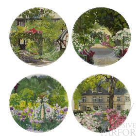 1738B4MX50 Gien Paris A Giverny Тарелка десертная 16,5см, 4шт.