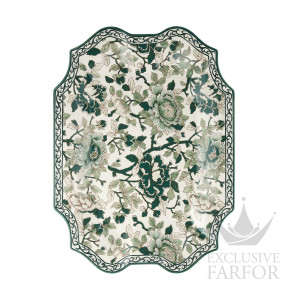 1867CPLL31 Gien Pivoines Vert Поднос для супницы 45х36см