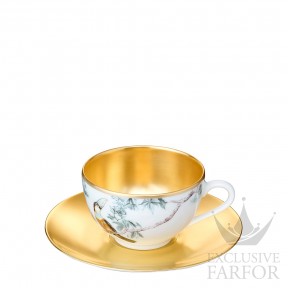 038116P Hermes Carnets d'Еquateur "Or" Чашка чайная с блюдцем 200мл