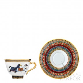 009882P Hermes Cheval d'Orient Чашка чайная с блюдцем № 2 230мл