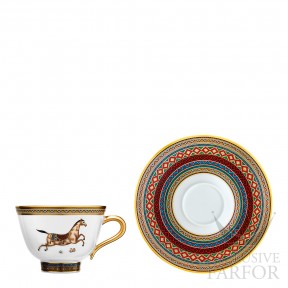 009883P Hermes Cheval d'Orient Чашка чайная с блюдцем № 3 230мл