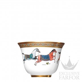 009933P Hermes Cheval d'Orient Чашка № 2 "Внутренняя позолота" 62мл