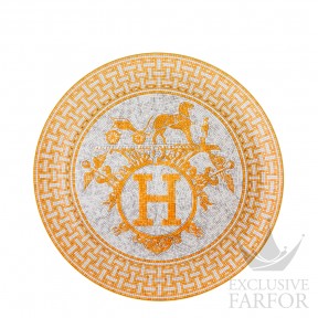 026022P Hermes Mosaique au 24 "Or" Тарелка тортовая 32см