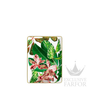 Тарелка для суши "Орхидея" 16x12см