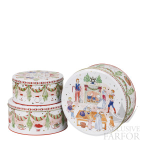 02426-727522-05583 Hutschenreuther Christmas Набор емкостей для выпечки из 3 предметов