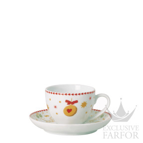 02488-727511-14715 Hutschenreuther Christmas Love Чашка эспрессо с блюдцем 0,1л