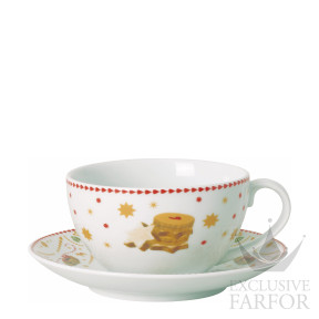 02488-727511-14780 Hutschenreuther Christmas Love Чашка чайная с блюдцем 0,43л