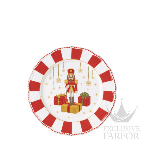 02488-727512-10862 Hutschenreuther Christmas Love "Red" Тарелка 22см