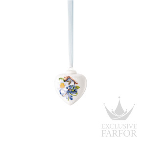 02256-727123-27840 Hutschenreuther Easter Collection "Narcissus White" Украшение "Сердце" 5,5см