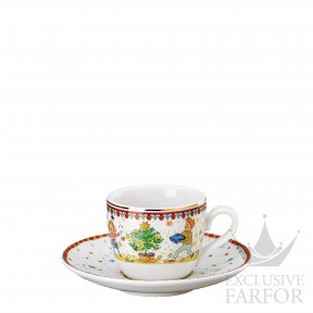 02476-727474-14715 Hutschenreuther Weihnachtsleuchten (Лимитированная серия) Чашка эспрессо с блюдцем 0,08л