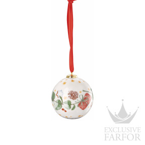02472-727213-27937 Hutschenreuther Weihnachtslieder (Лимитированная серия) Фарфоровый шар 6см