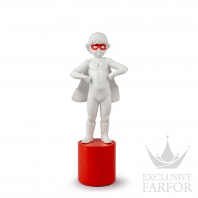 01009484 Lladro Childhood & Fairy Tales "Childhood"Статуэтка "Я - супергерой" 37 х 16см