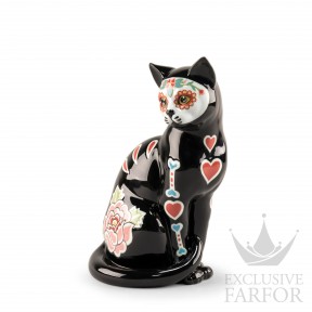 01009481 Lladro World Cultures "Japanese Traditions"Статуэтка "Кошка Катрина" 31 х 17см