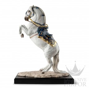 01002031 Lladro High Porcellaine (Лимитированная серия на 500 пред.) Статуэтка "Чистокровный испанский конь" 61 х 44см