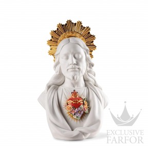 01009711 Lladro Spirituality "Christianity" Статуэтка "Святейшее сердце Иисуса" 40 х 26см