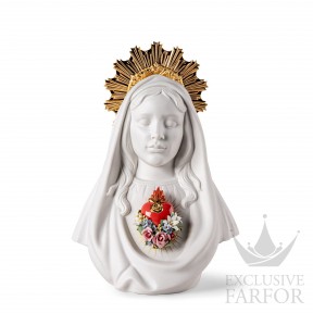 01009762 Lladro Spirituality "Christianity" Статуэтка "Непорочное сердце Марии" 40 х 28см