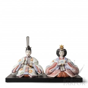 01009671 Lladro World Cultures "Japanese Traditions" (Лимитированная серия на 500 пред.) Статуэтка "Куклы Хина" 26 х 41см