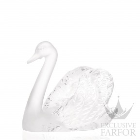 1161600 Lalique Swan Head Up Статуэтка "Лебедь, головой вверх" 24см