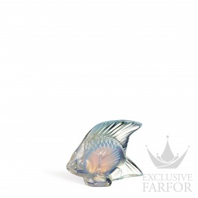 10307700 Lalique Fish Статуэтка "Рыбка - опаловый глянцевый" 4,5см