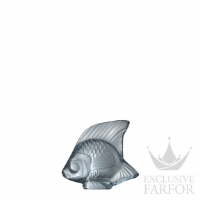 10673000 Lalique Fish Статуэтка "Рыбка - персеполис синий" 4,5см