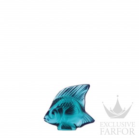 3000500 Lalique Fish Статуэтка "Рыбка - бирюзовый" 4,5см