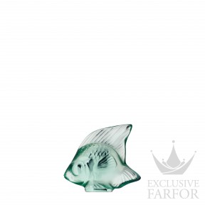 3001900 Lalique Fish Статуэтка "Рыбка - мятно-зеленый" 4,5см