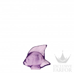 3003000 Lalique Fish Статуэтка "Рыба - светло-пурпурный" 4,5см