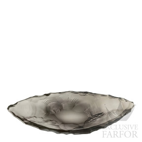 10847800 Lalique Silex Чаша "Серый" 45,8см