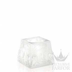 10084200 Lalique Masque de Femme Настольный подсвечник 9,8см