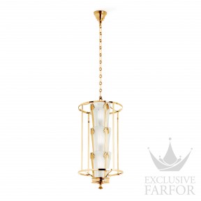 10579700 Lalique Ginkgo Подвесная лампа "Позолоченный" 83x41см